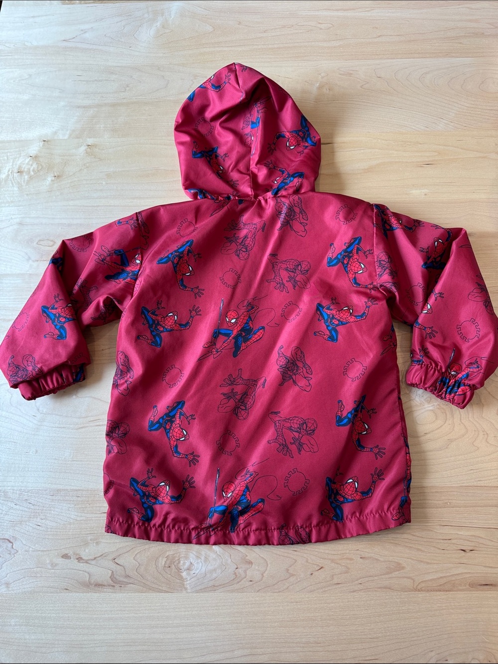Marvel Red Spider-Man Hooded Raincoat - Picture 5 of 5